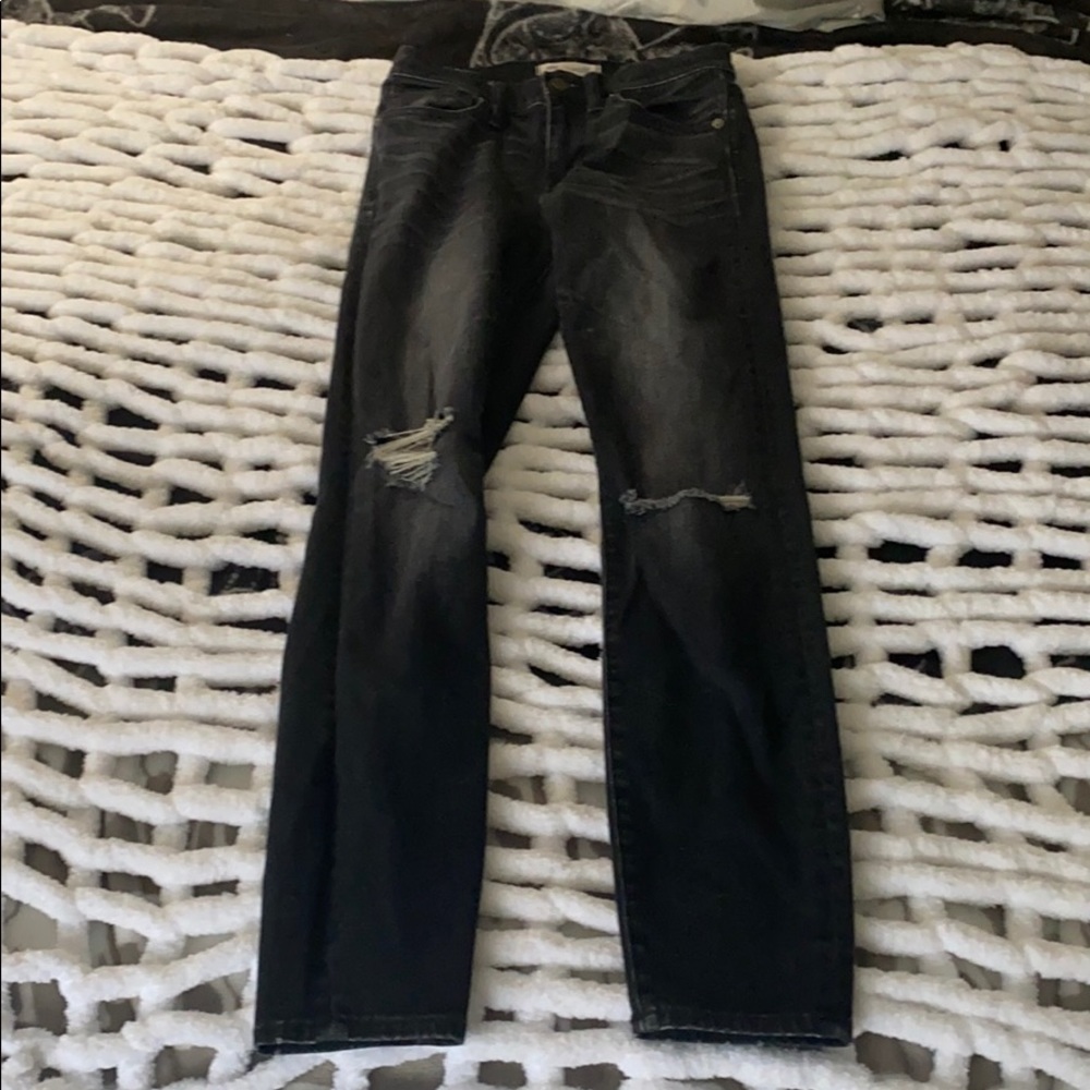 Madewell high rise skinny jeans